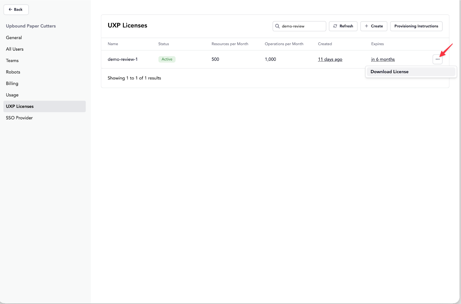 License Download